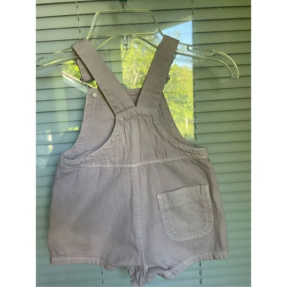 NWT Zara Girl’s Light Purple Denim Shorts Size 18/24 Monghs